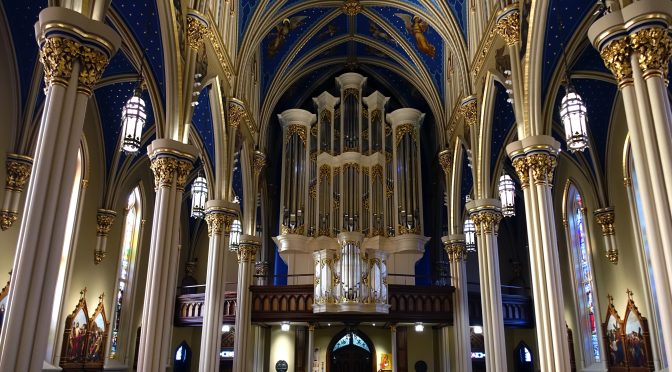 Fritts Organ at Notre Dame Completed