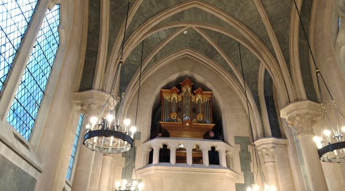 Curt Sather plays program at St. Mark’s Chapel