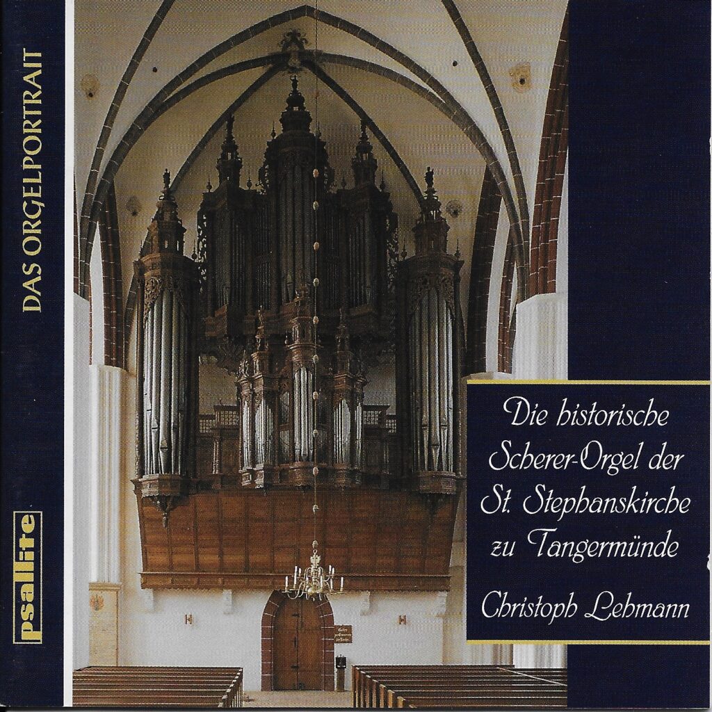 CD cover showing pipe organ in church