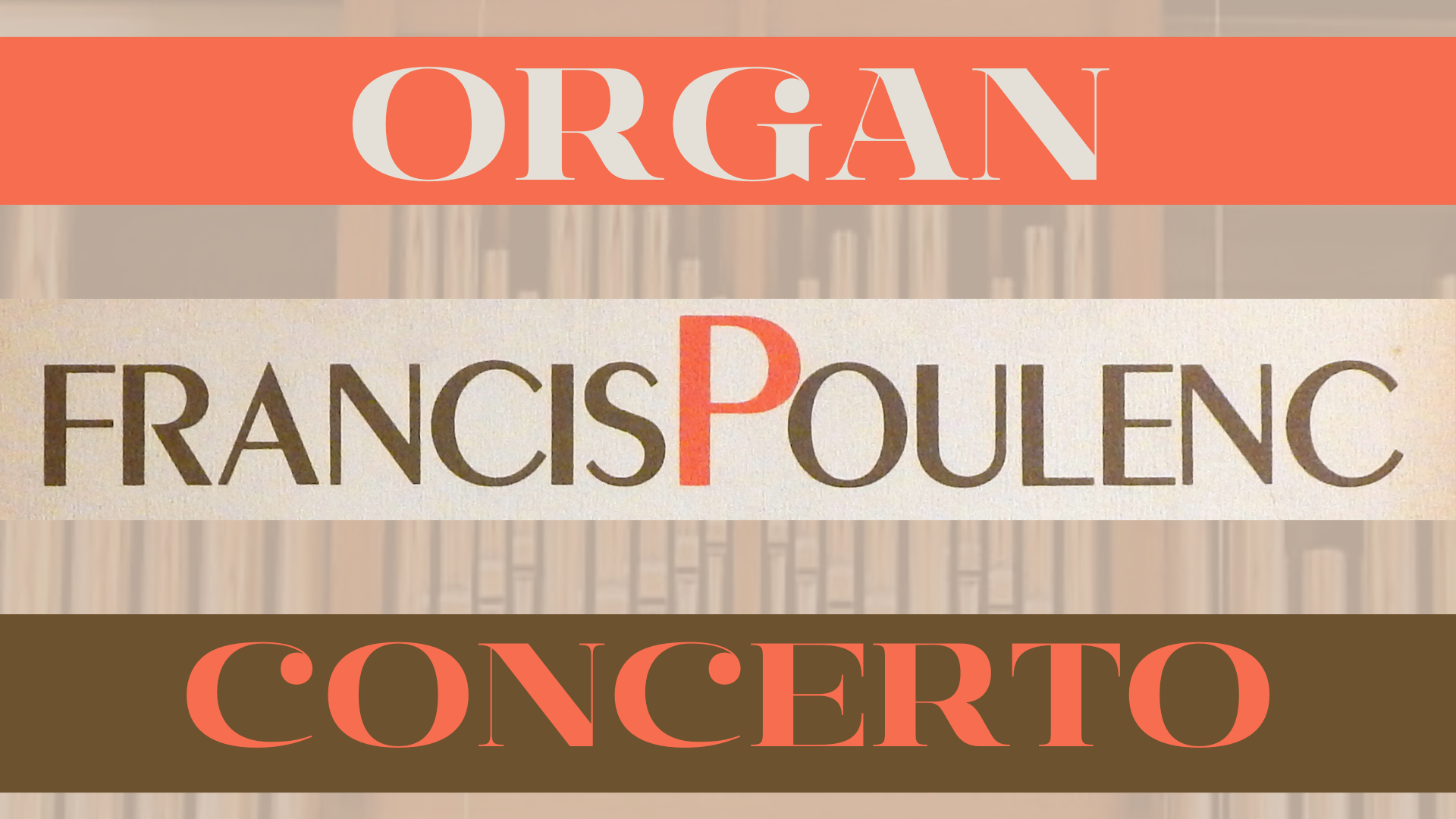 Poulenc Organ Concerto